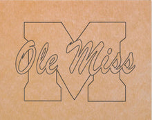 Load image into Gallery viewer, Ole Miss 11"x14" (pre-drilled for hanging kit)