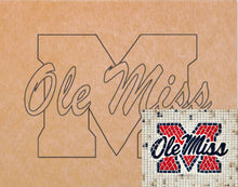 Load image into Gallery viewer, Ole Miss 11"x14" (pre-drilled for hanging kit)
