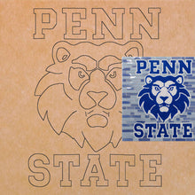 Load image into Gallery viewer, Penn State 12"x12" (pre-drilled for hanging kit)