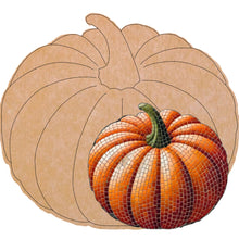 Load image into Gallery viewer, Pumpkin 11" x 12" with pattern (pre-drilled for hanging kit)