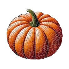 Load image into Gallery viewer, Pumpkin 11" x 12" with pattern (pre-drilled for hanging kit)