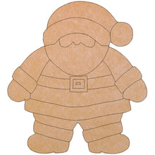 Load image into Gallery viewer, Santa Clause Mosaic Backer (pre-drilled for hangable)