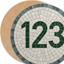Load image into Gallery viewer, Circle 14" Mosaic Backer (pre-drilled for hangable kit) 1/2" thick
