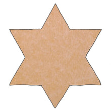 Load image into Gallery viewer, Star of David Mosaic Backer (pre-drilled for hangable)