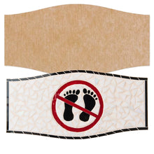 Load image into Gallery viewer, Plaque Via Alfani Mosaic Backer (pre-drilled for hangable & stakeable kits)