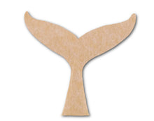 Load image into Gallery viewer, Whale Tail Mosaic Backer (pre-drilled for hangable & stakeable kits)