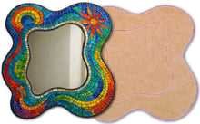 Load image into Gallery viewer, Whimsy 18"x18" Skeewbacker with Silver Mirror
