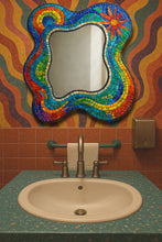 Load image into Gallery viewer, Whimsy 18"x18" Skeewbacker with Silver Mirror