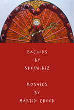 Load image into Gallery viewer, Cheeky Peacock 14.5in x 8.5in (pre-drilled for hanging kit) 1/2"