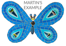 Load image into Gallery viewer, Butterfly - Blue Mosaic Kit
