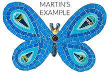 Load image into Gallery viewer, Butterfly - Blue Mosaic Kit