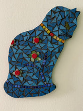 Load image into Gallery viewer, Cat Profile Mosaic Backer (pre-drilled for hangable & stakeable kits) 1/2"