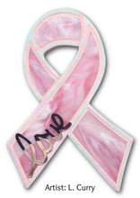 Load image into Gallery viewer, Awareness Ribbon 6" or 12" Mosaic Backer (pre-drilled for hangable & stakeable kits) 1/2"