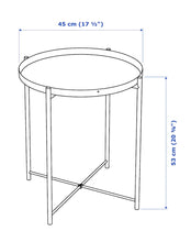 Load image into Gallery viewer, Circle 17" Tabletop Mosaic Round Backer for 17-1/2" Ikea Base, 1/2" thick