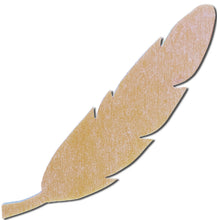 Load image into Gallery viewer, Feather 16" Mosaic Backer (pre-drilled for hangable)