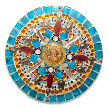 Load image into Gallery viewer, Circle 16" Mosaic Backer (pre-drilled for hangable kit) 1/2" thick
