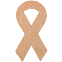 Load image into Gallery viewer, Awareness Ribbon 6" or 12" Mosaic Backer (pre-drilled for hangable & stakeable kits) 1/2"