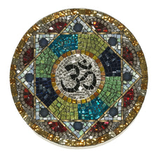 Load image into Gallery viewer, Circle 12" Mosaic Backer (pre-drilled for hangable & stakeable kits) 1/2" thick