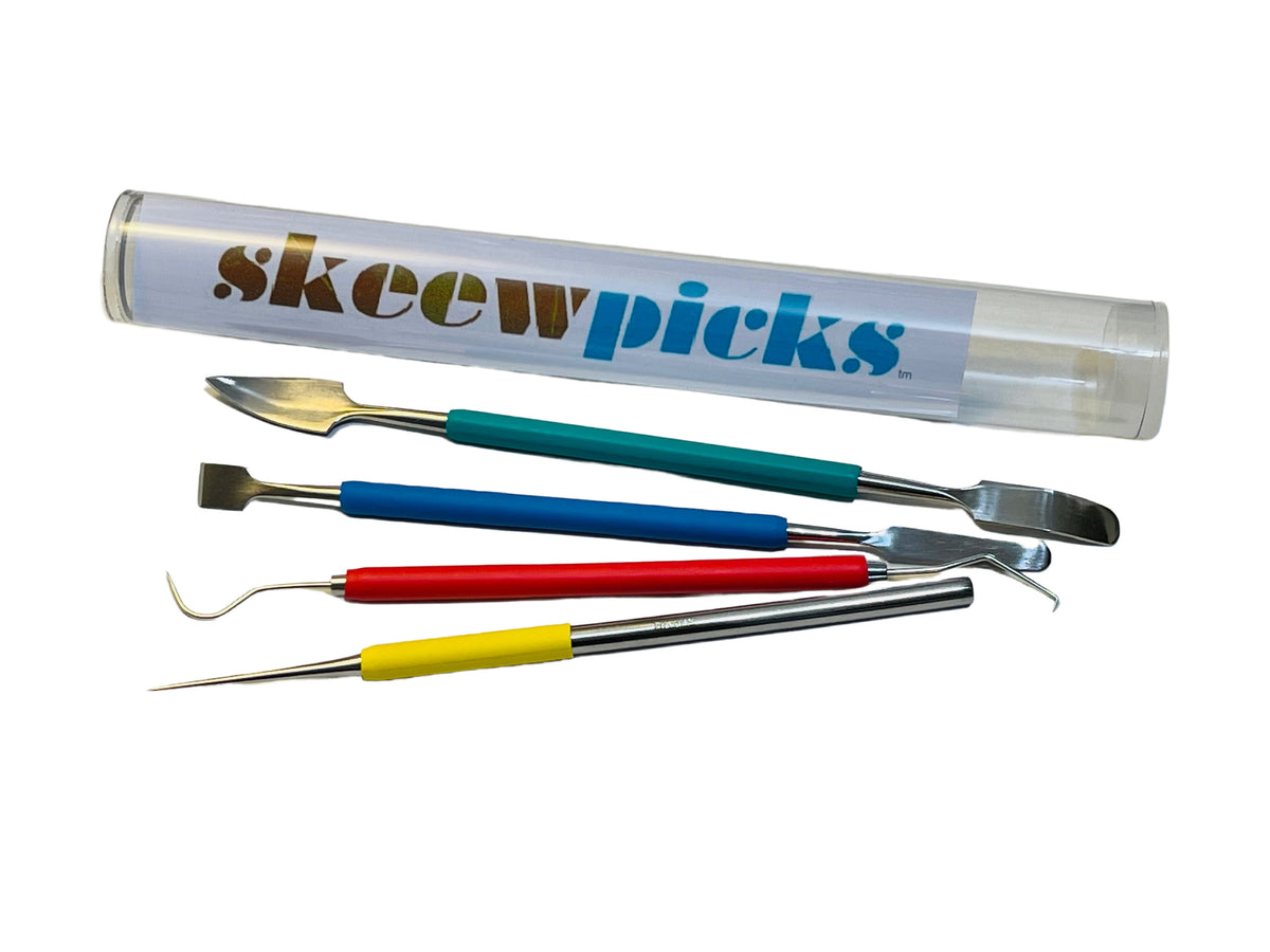 Skeew Mosaic Supplies - Best hand tools ever! Skeewpicks! Get your mosaics  cleaner faster. Try them out.