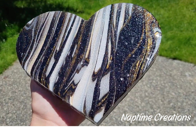 DIY Home Decor Idea:  Acrylic Pouring
