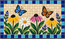 Load image into Gallery viewer, 11" x 17" Rectangular Mosaic Tray Insert – Wildflower Garden
