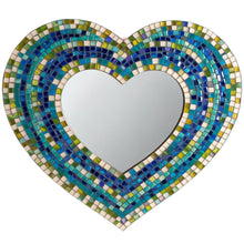 Load image into Gallery viewer, 12&quot; Heart Shaped Skeewbacker with 9&quot; Acrylic Mirror
