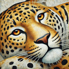 Load image into Gallery viewer, Leopard with Pattern 12&quot;x12&quot; (pre-drilled for hanging kit)
