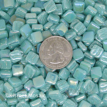Load image into Gallery viewer, 13-i Light Teal Kismet 8mm Loose Tile
