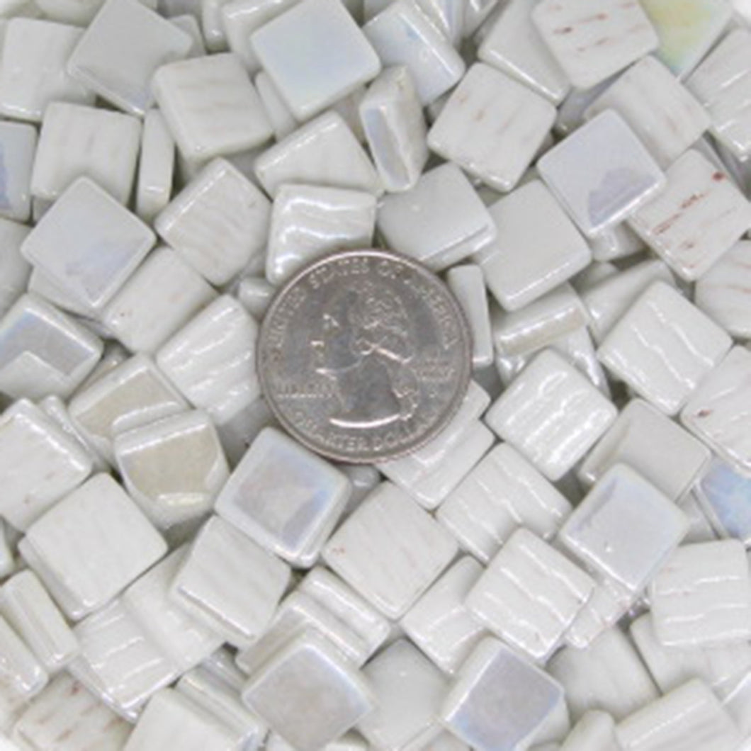 140-i Zinc White 12mm Loose Tile