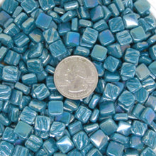 Load image into Gallery viewer, 16-i Dark Teal Kismet 8mm Loose Tile
