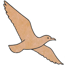Load image into Gallery viewer, 3 Birds in Flight (each pre-drilled for hanging kit)
