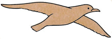 Load image into Gallery viewer, 3 Birds in Flight (each pre-drilled for hanging kit)
