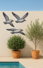 Load image into Gallery viewer, 3 Birds in Flight (each pre-drilled for hanging kit)
