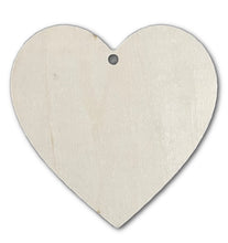 Load image into Gallery viewer, 4" Heart Ornament - Multi-Art Backer (wood)
