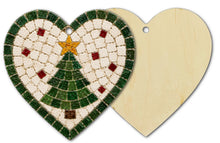 Load image into Gallery viewer, 5" Heart Wooden Ornament with Hook
