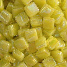 Load image into Gallery viewer, 28-i Yellow Kismet 8mm Loose Tile
