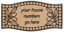 Load image into Gallery viewer, 8" x 16" Via Alfani Personalized Waterproof Mosaic House Number Plaque
