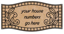 Load image into Gallery viewer, 8" x 16" Via Alfani Personalized Waterproof Mosaic House Number Plaque
