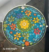 Load image into Gallery viewer, Circle 17" Tabletop Mosaic Round Backer for 17-1/2" Ikea Base, 1/2" thick
