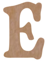 Load image into Gallery viewer, Letter E Mosaic Backer
