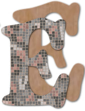 Load image into Gallery viewer, Letter E Mosaic Backer
