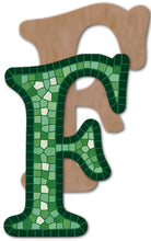Load image into Gallery viewer, Letter F Mosaic Backer

