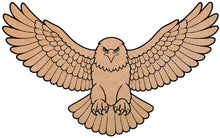 Load image into Gallery viewer, 15" x 24" Eagle in Flight Laser-Printed Waterproof Mosaic Backer
