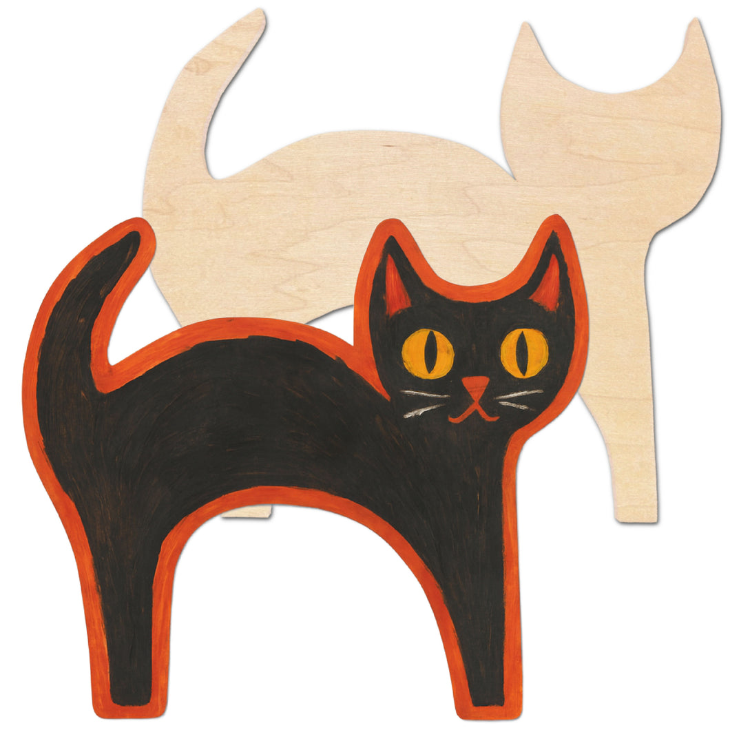 Fun Cat Multi-Art Shape with Hanger