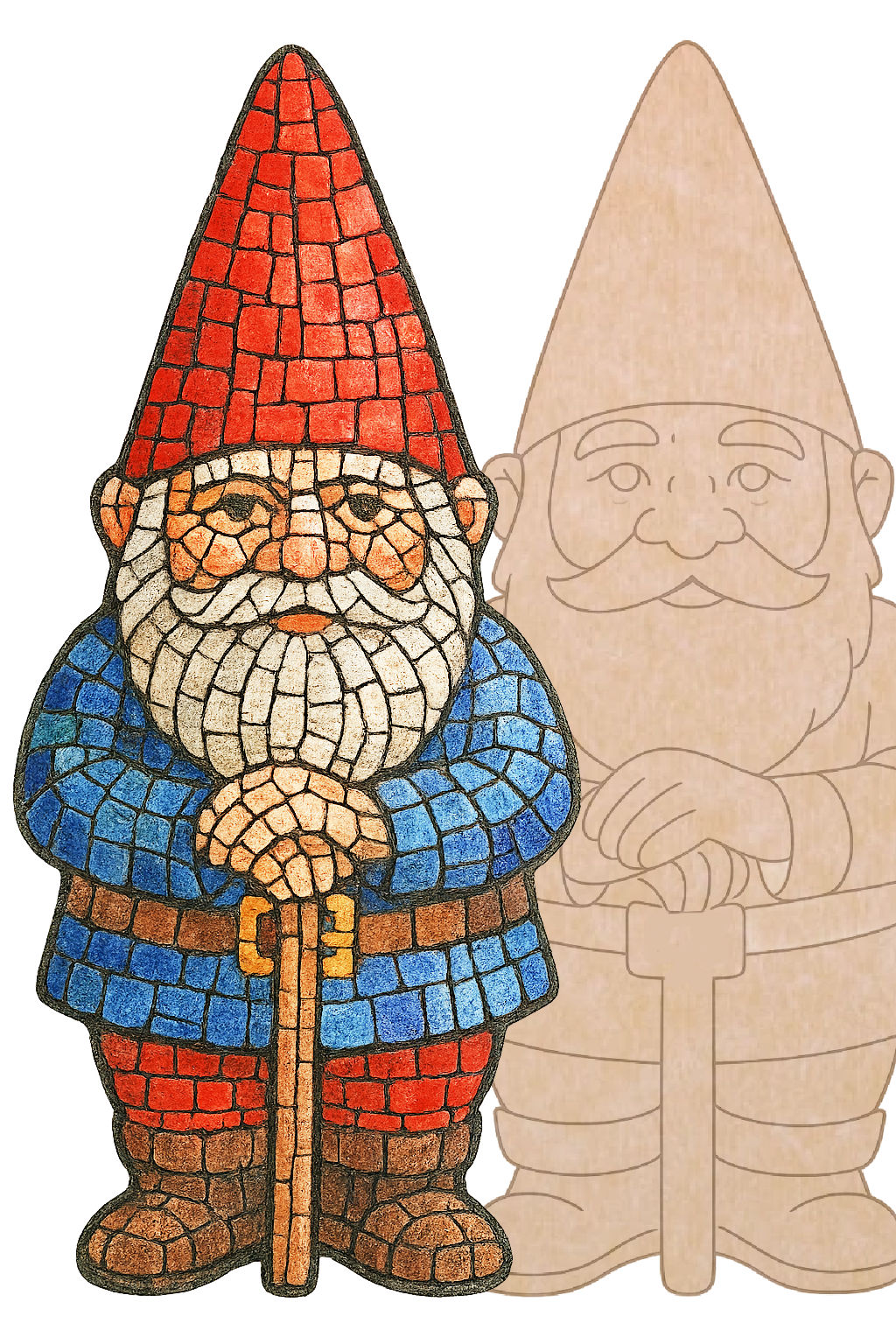 Gnome with Pattern 12