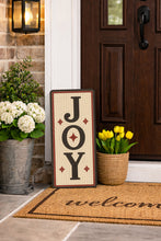 Load image into Gallery viewer, Joy Door Leaner Mosaic Backer with Pattern 8"x16"
