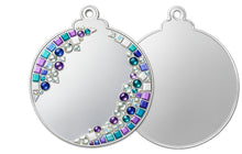 Load image into Gallery viewer, 5" Mirror Ornament with Hook

