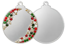 Load image into Gallery viewer, 4" Mirror Ornament with Hook
