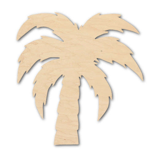 Wood Palm Tree Multi-Art Shape