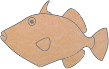 Load image into Gallery viewer, Picasso Fish with Pattern 9&quot; x 14&quot;  (pre-drilled for hanging kit)
